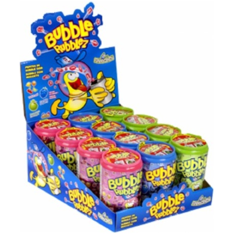 BUBBLE RUBBLES CANY 12PCS