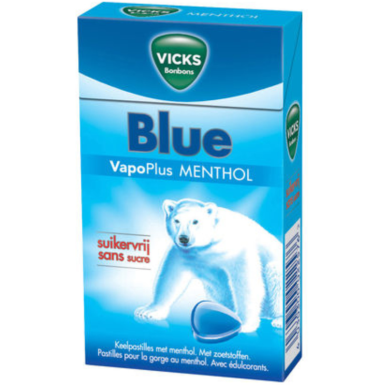 VICKS BLUE MENTHOL CANDY 40G*20 CT/BOX