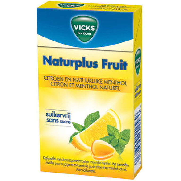 VICKS LEMON MENTHOL CANDY 40G*20 CT/BOX