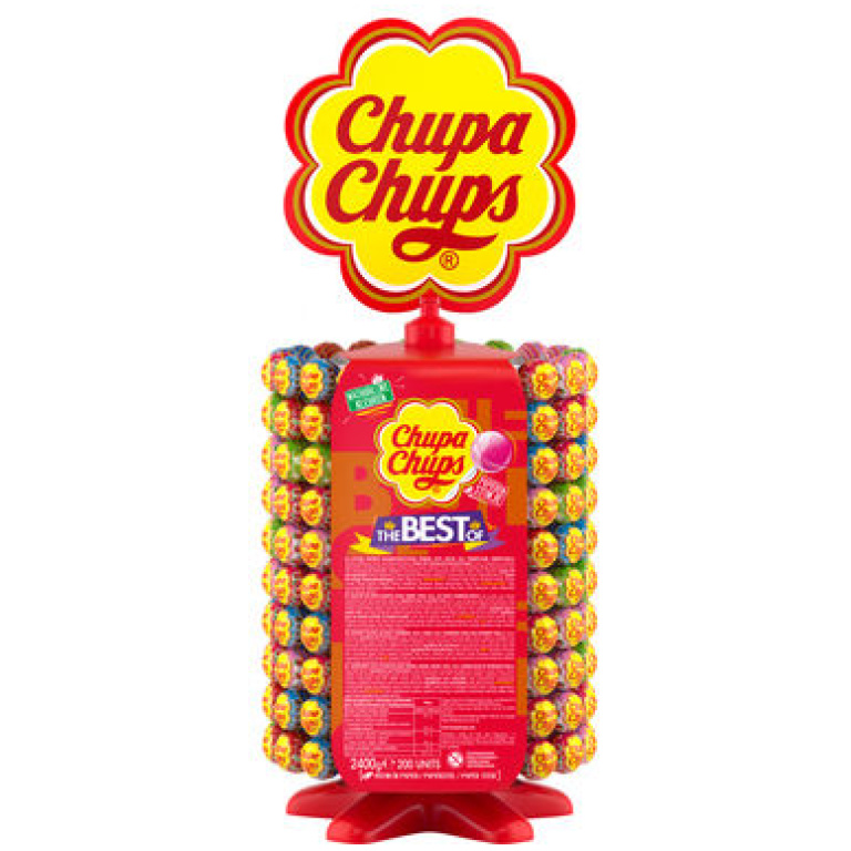 CHPA CHUPS WHEEL LLOLIPOP 200PCS