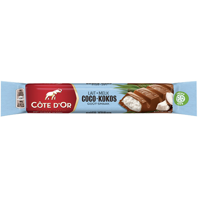 COTE D-OR COCO 44G*32 CHOCOLATE BAR