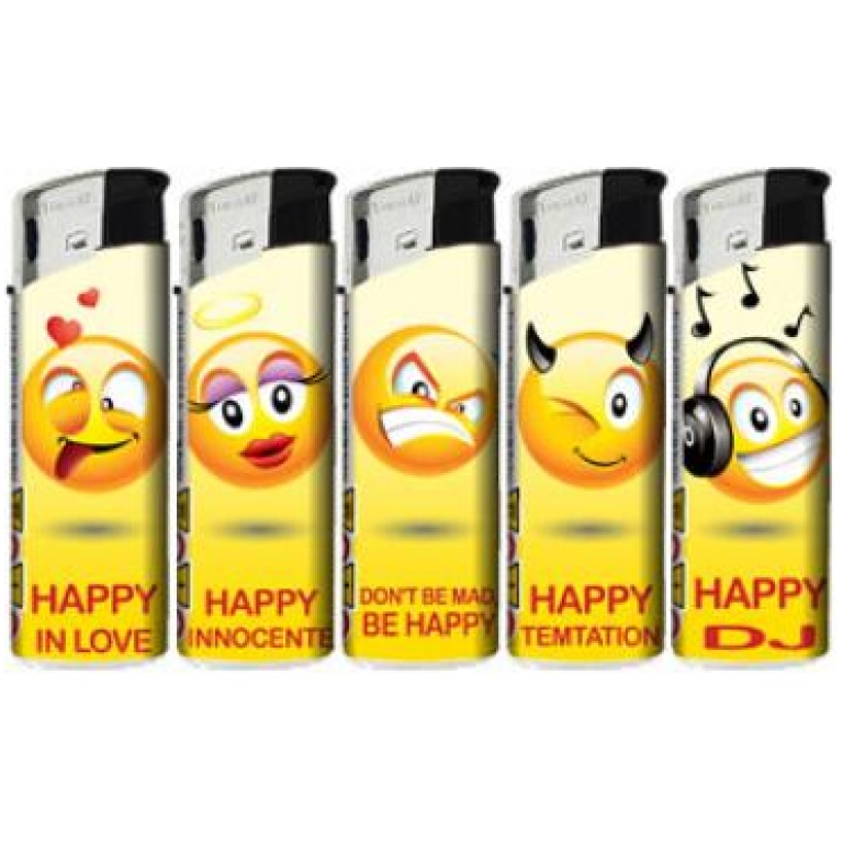 TOBALIQ HAPPY SAMIE LIGHTERS 50PCS