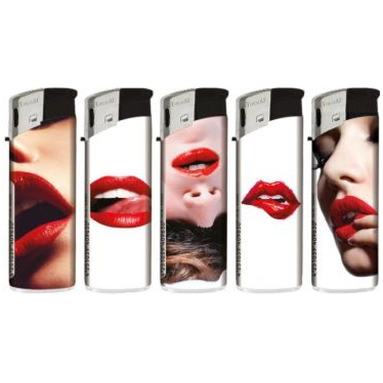 TOBALIQ HOT LIPS LIGHTERS 50PCS