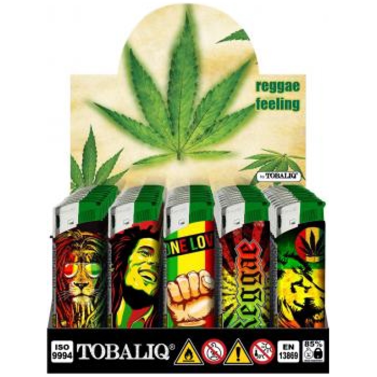 TOBALIQ REGAE FELING LIGHTERS 50PCS