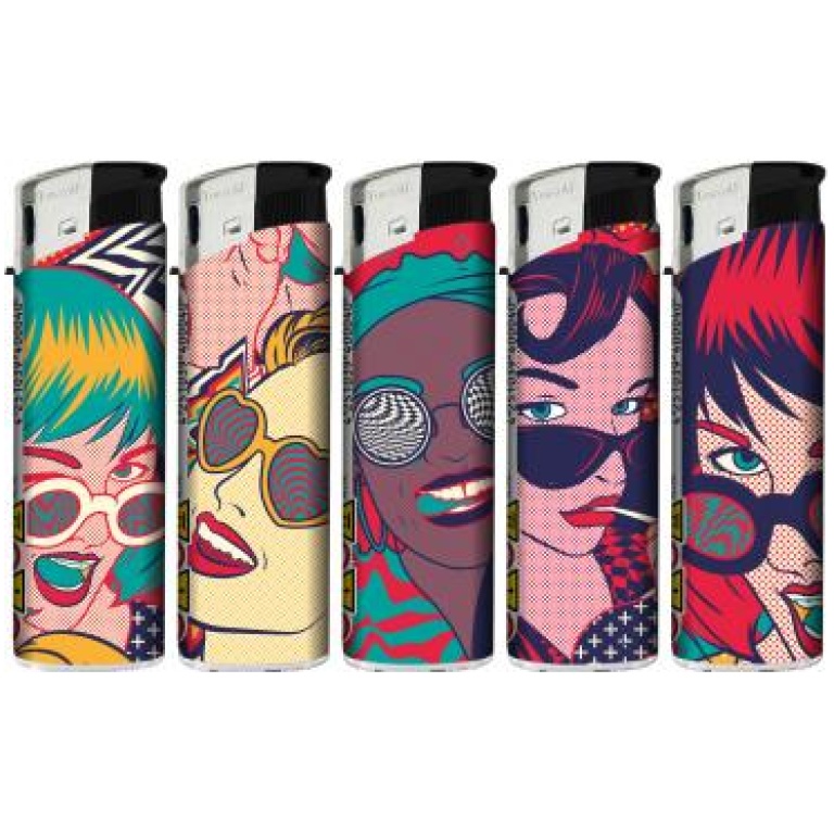 TOBALIQ SUN GLASSES LIGHTERS 50PCS