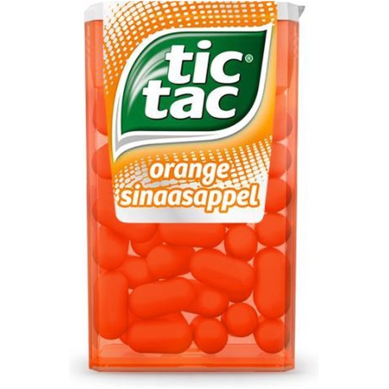 TIC-TAC ORANGE CANDY T100*49G*16PCS
