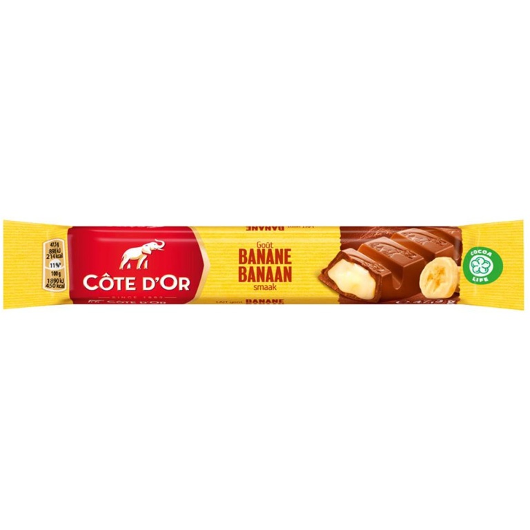 COTE D-OR BANANA MILK 47.5G*32 CHOCLATE BAR