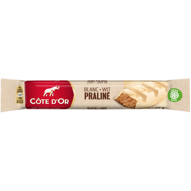 COTE D-OR WIT PRALINE 46G*32 CHOCLATE BAR