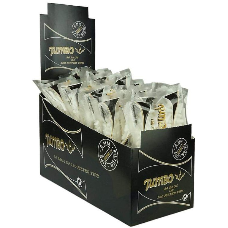 JUMBO 8MM FILTER TIPS 120*30 BAGS