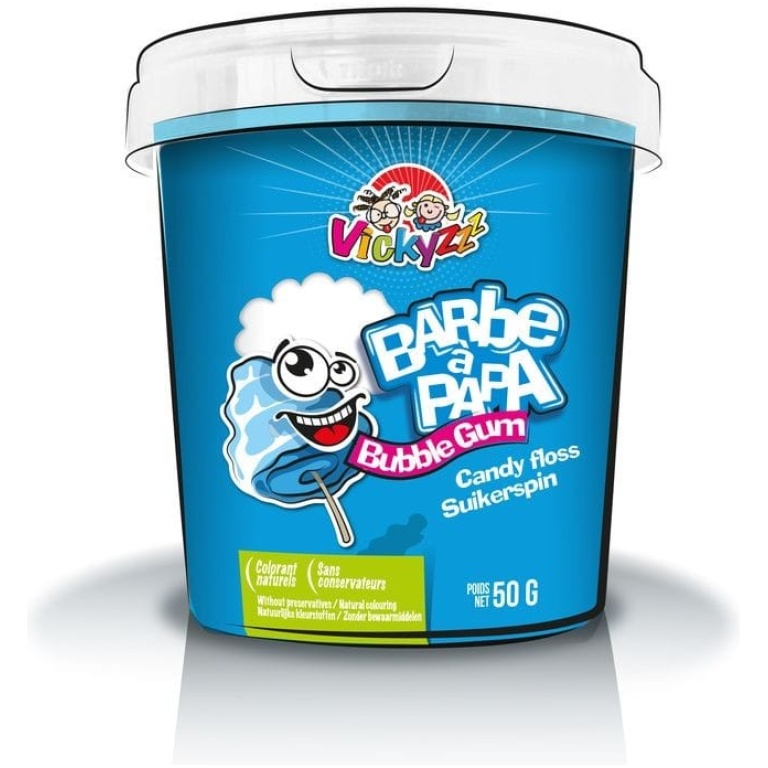 VICKYZ BARBE A PAPA B.GUM 50G*12P