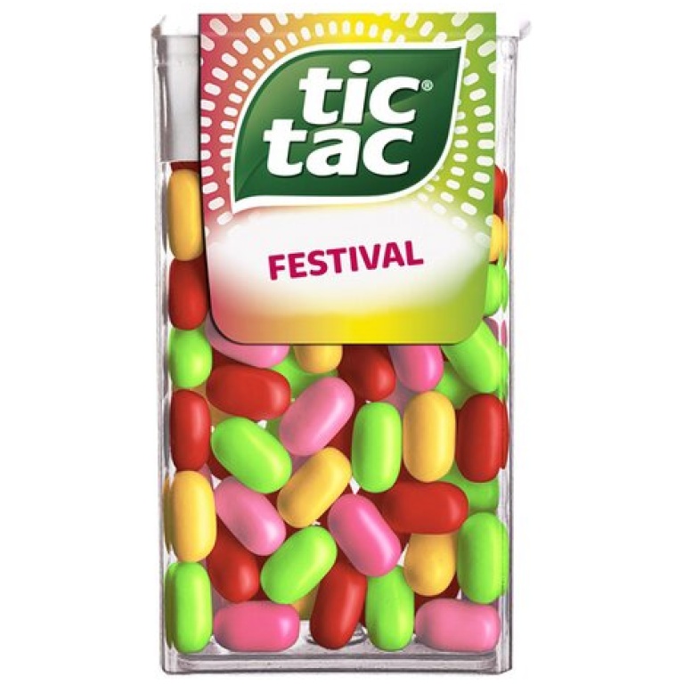 TIC-TAC FESTIVAL CANDY T100*49G*16PCS