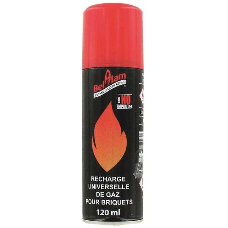 BELFLAM LIGHTER REFILL GAS 120ML*12 BOTLE