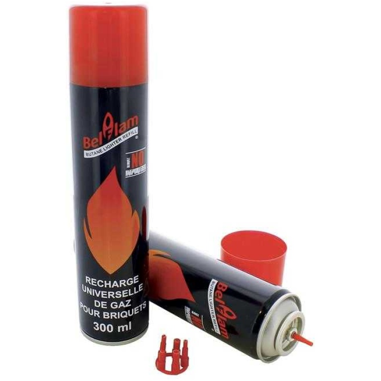 BELFLAM LIGHTER REFILL GAS 300ML*12 BOTLE