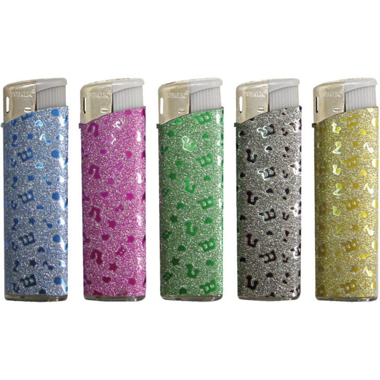 TOBALIQ B.M.L.MUSIC.N.GLITER LIGHTERS 50PCS