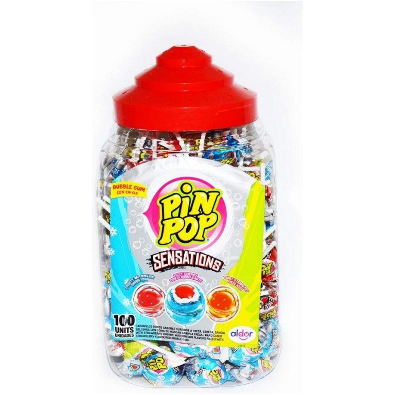 PIN POP SENSATIONS LILOPOP 17G*100PCS