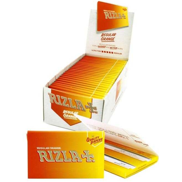 RIZLA+ ORANGE R-PAPER SMALL 2*25 BOK