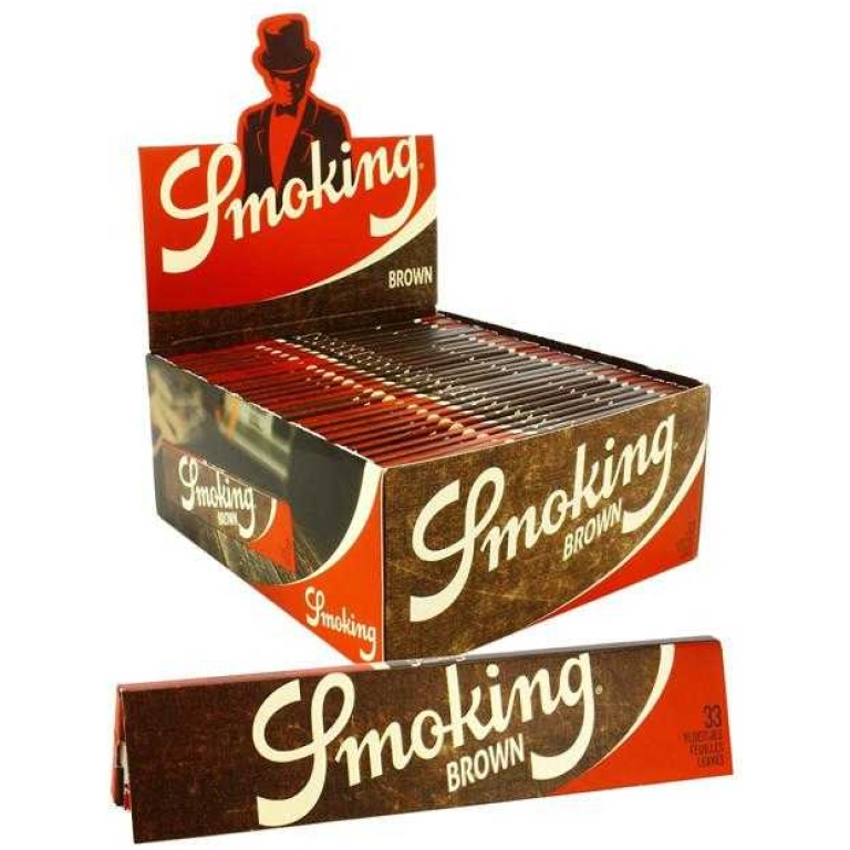 SMOKING BROWN KS R-PAPER 50 BOKLET