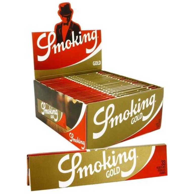SMOKING GOLD KS R-PAPER 50 BOKLETS