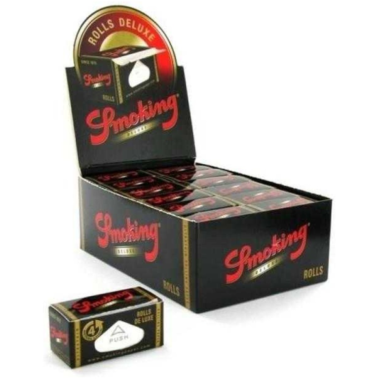SMOKING DELUXE 4M-R-ROLLS 24 PCS