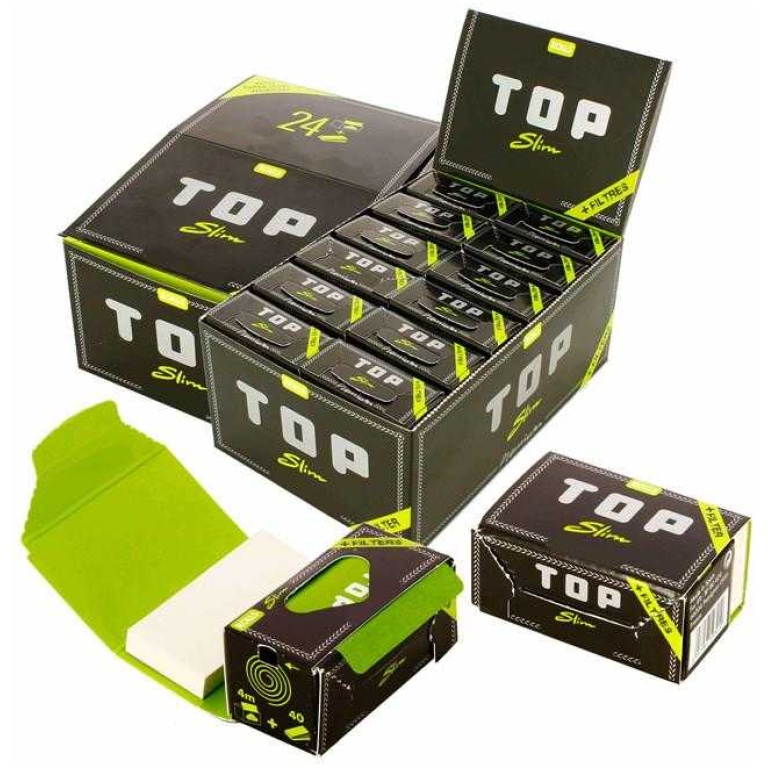 TOP ROLLS+FILTERS R-PAPER 24 PCS