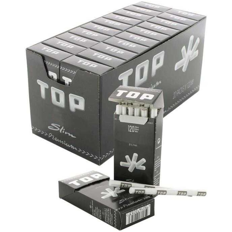 TOP E-SLIM FILTER STICK 20PAK*120