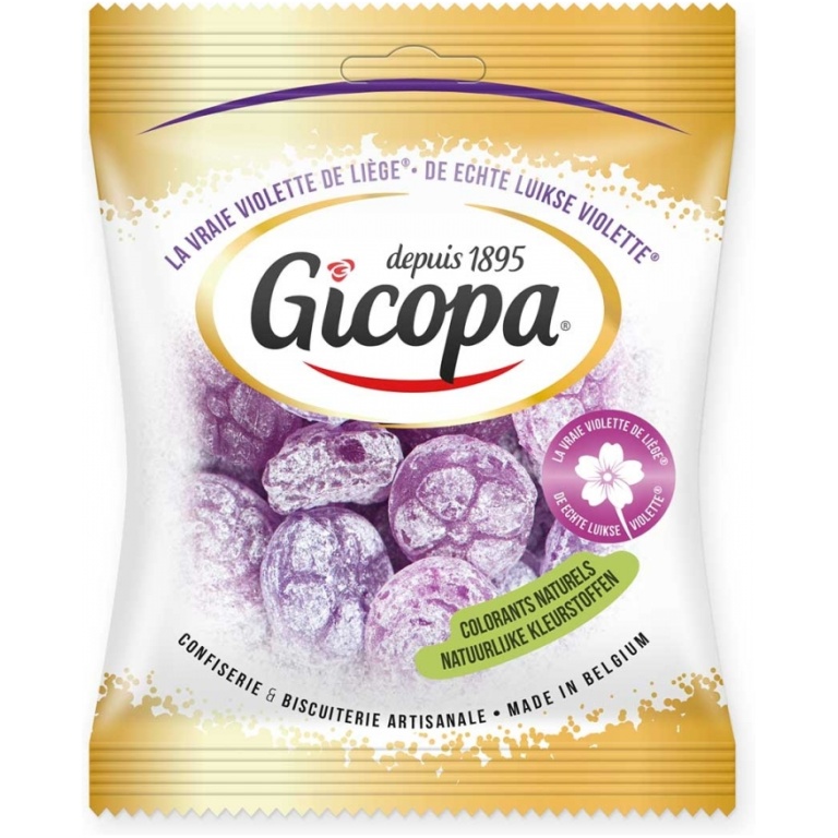 GICOPA V-VIOLETES CANDY 100G*24 BAGS