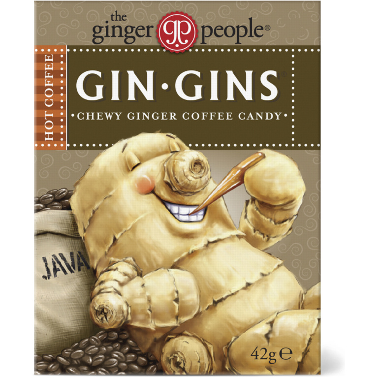 GIN-GINS HOT COFFEE C-G-CANDY 42G*12 PCS