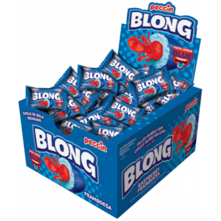 BLONG FRAMBOESA BLUE GUM 40PCS