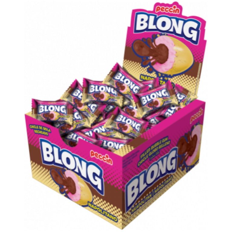 BLONG NEAPOLITAN BUBBLE GUM 40PCS
