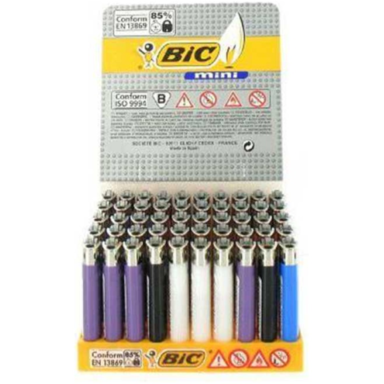 BIC MINI J25 LIGHTERS 50PCS DP