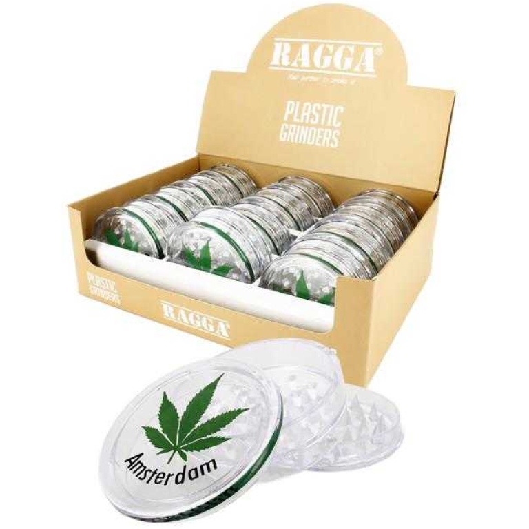 RAGGA PLASTIC GRINDER LEF+AMS 60MM 12PCS