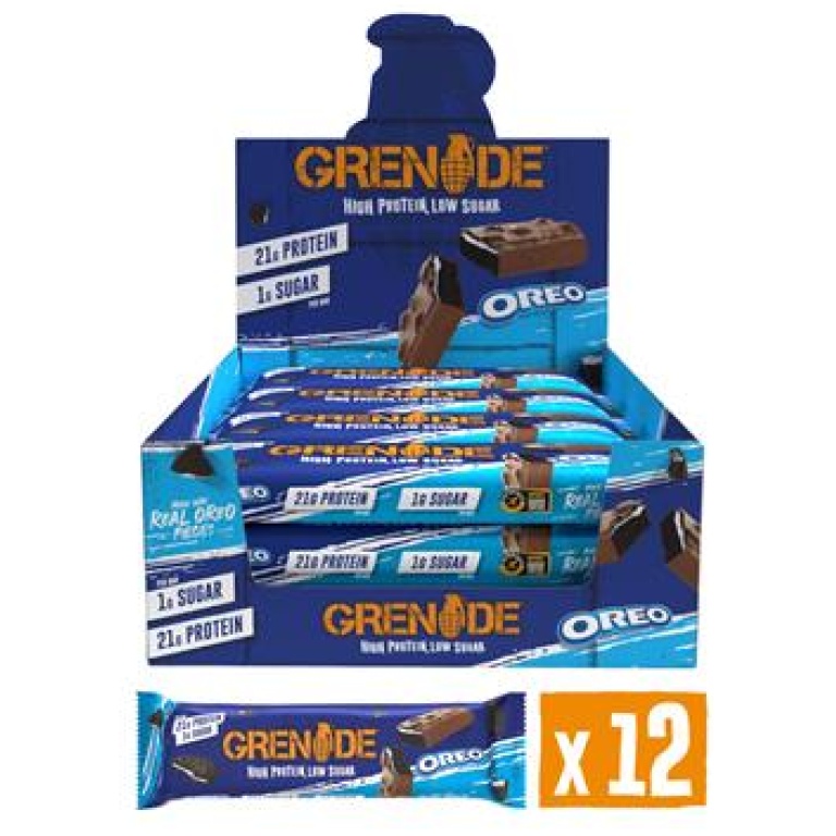 GRENADE OREO 60G*12 PROTEIN BAR